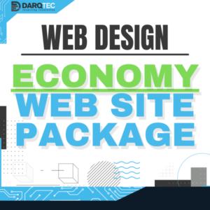Web design package Economy plan